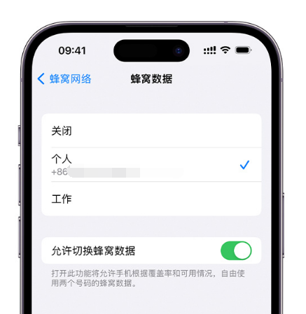 忻州苹果维修服务分享如何在iPhone上使用双卡 